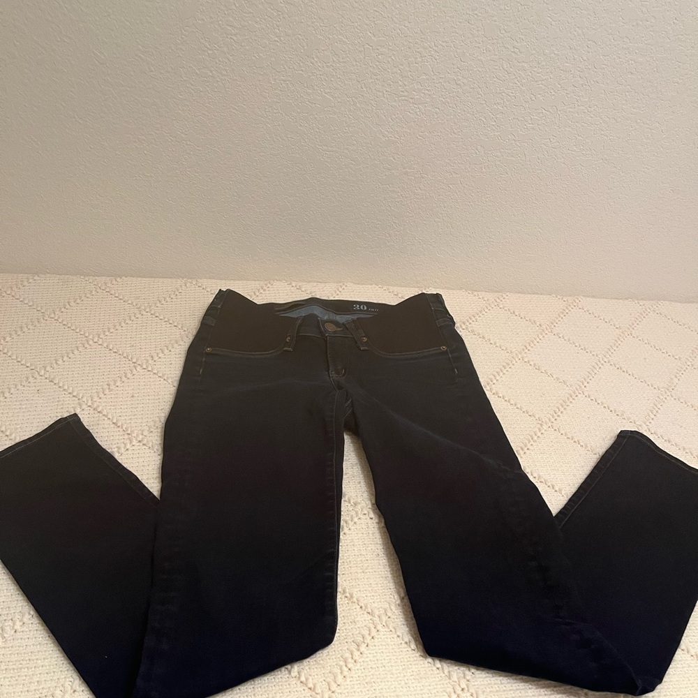 JCrew Maternity matchstick jeans. - Picture 8 of 9